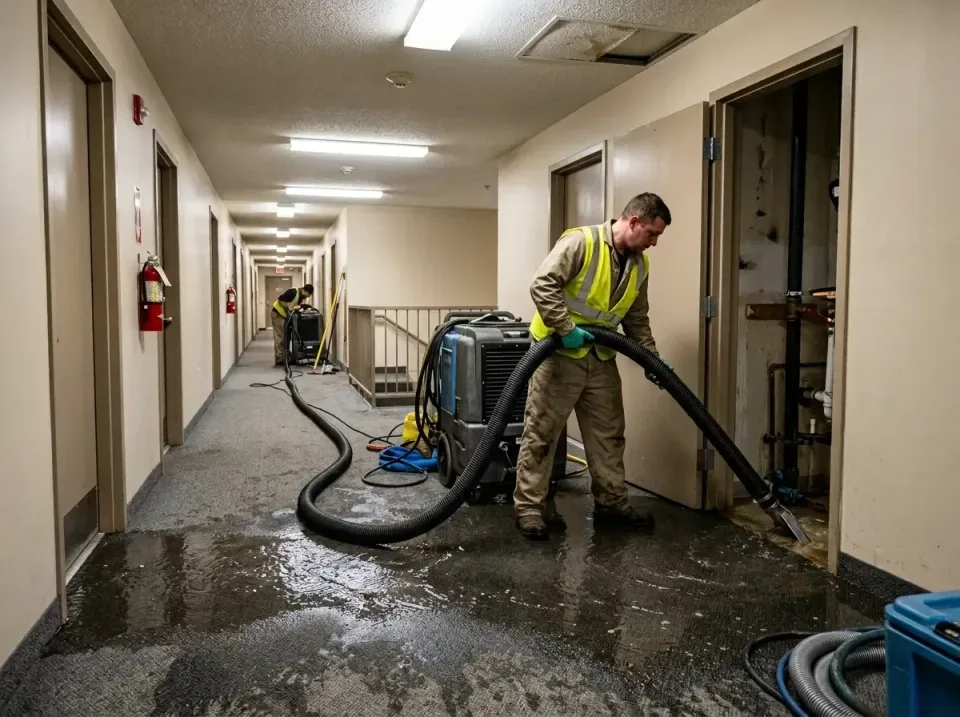 multi-unit-apartment-hallway-f-005 — frequently asked questions, Emergency Burst Pipe Water Extraction & Removal in Luray, VA